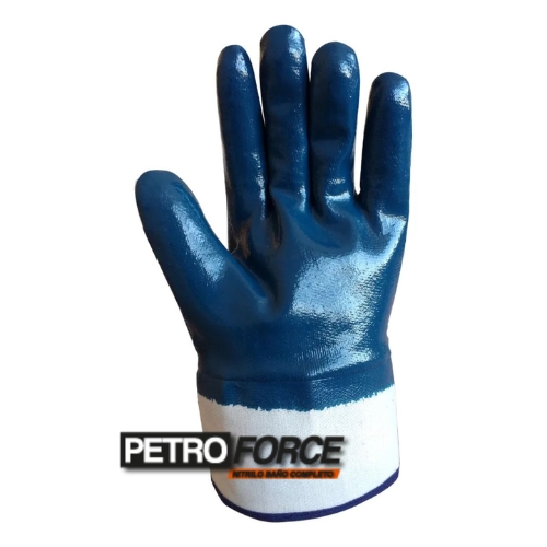 Guante Nitrilo Puño de lona PetroForce (02802)