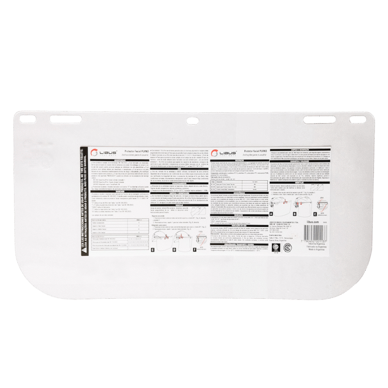 Protector facial plano Libus - Imagen 2