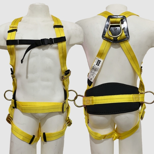 Arnés Anticaídas, enganche dorsal + sujeción + protector lumbar Art. 404