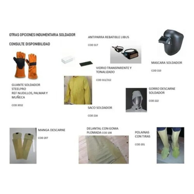 GUANTE SOLDADOR CON REFUERZOS (0175) - Imagen 5