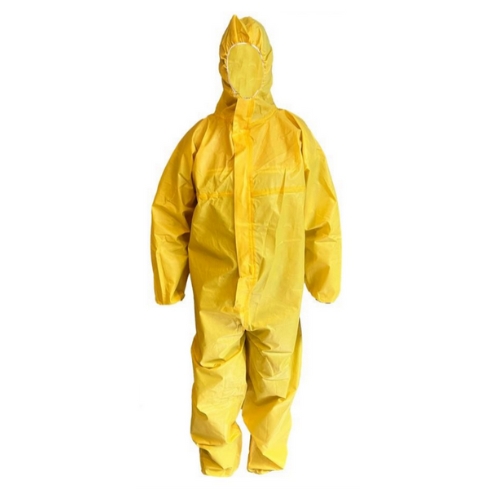 Mameluco Microchem laminado c/ doble costura
